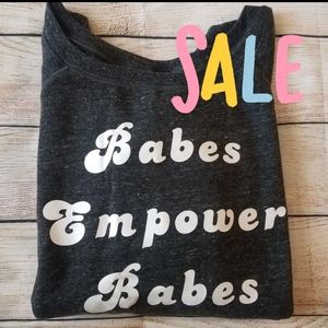 Scoop neck fleece sweater